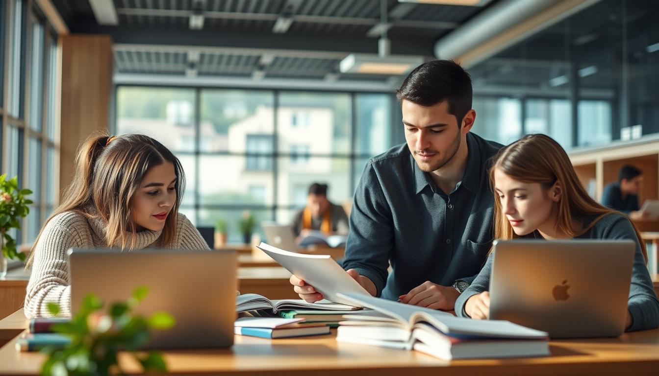 Digital learning platform with online study materials