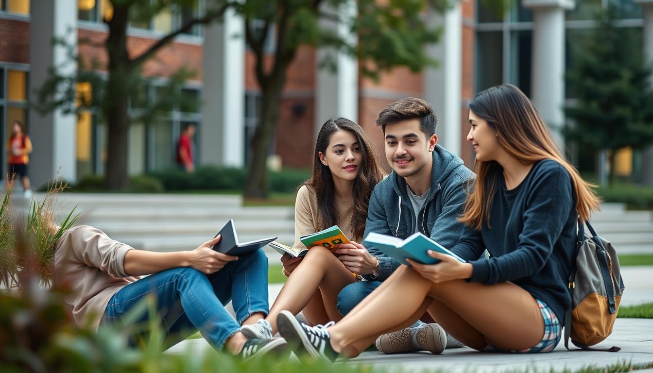 University campus and academic environment in Springfield